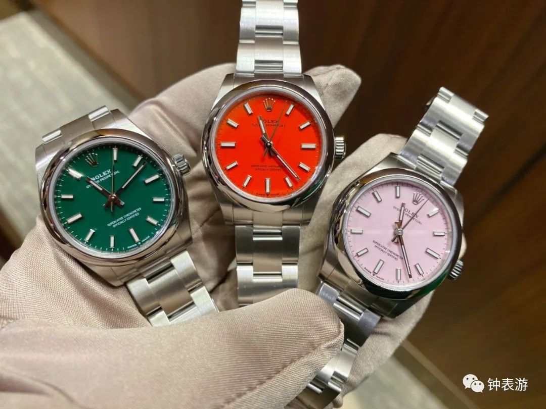 劳力士新款绿水鬼超强放大细节图,劳力士绿鬼开后盖