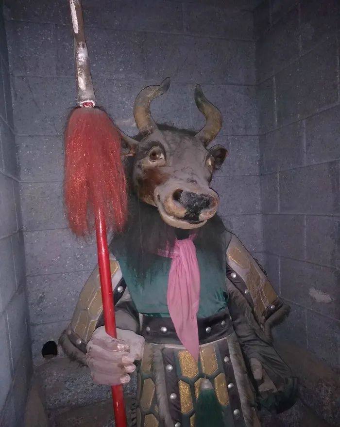 西游记阴间地府,石家庄西游记宫老照片