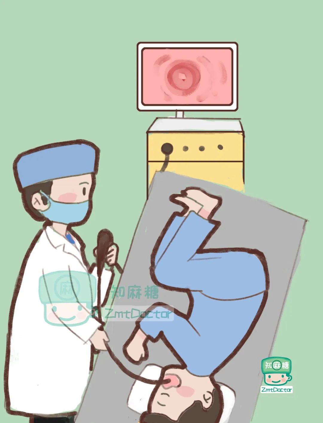 胃肠镜能睡着做，就别醒着了