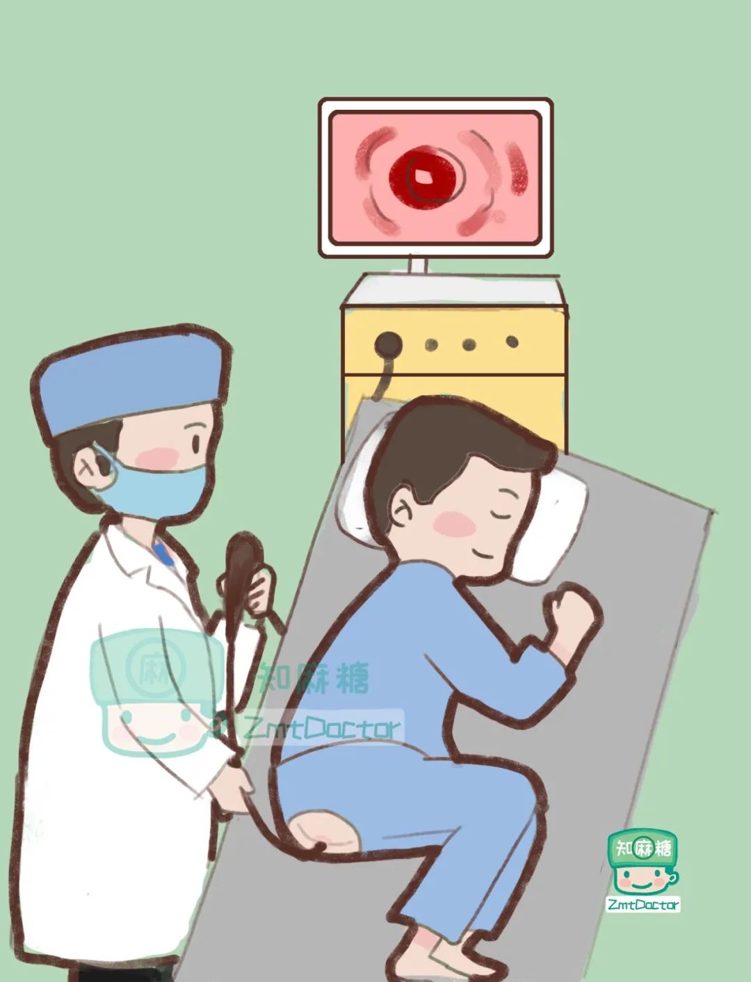 胃肠镜能睡着做，就别醒着了