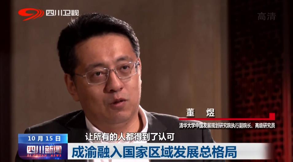 四川新闻|董煜：“4+2+n”区域发展大格局里成渝是啥