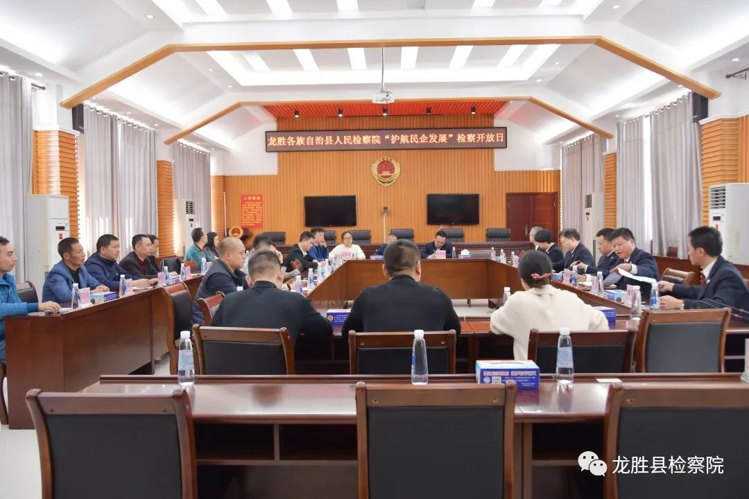 第499期龙胜县检察院举办服务“六稳”“六保”护航民企发展检察开放日活动