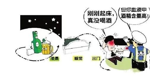 隔夜酒最少休息一天才能开车吗,隔夜酒喝得不多多长时间可开车