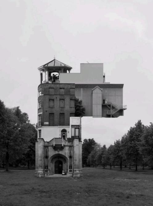 融创长乐壹号湖上样板房,景观蒙太奇