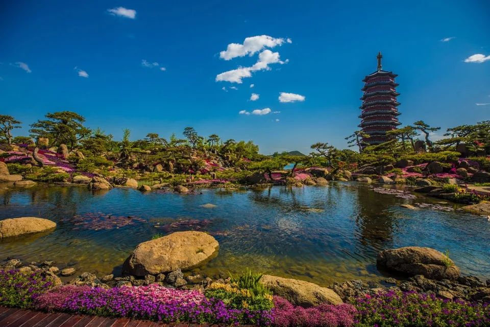 “一带一路”峰会北京雁栖湖夏园景观改造/源树景观规划设计事务所