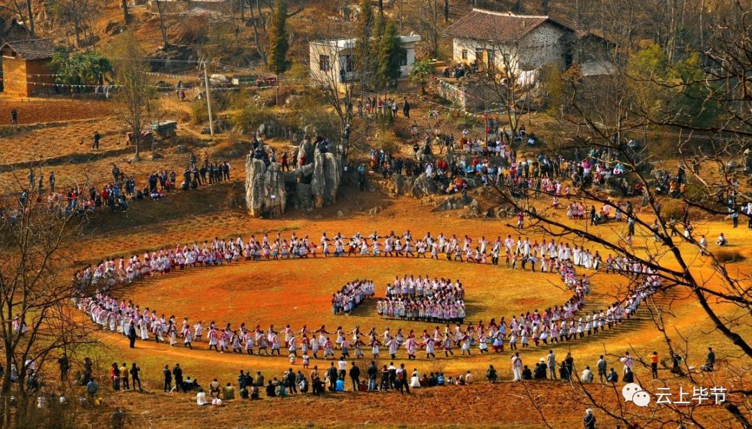 贵州威宁县苗族歌舞,威宁县春节苗族歌舞