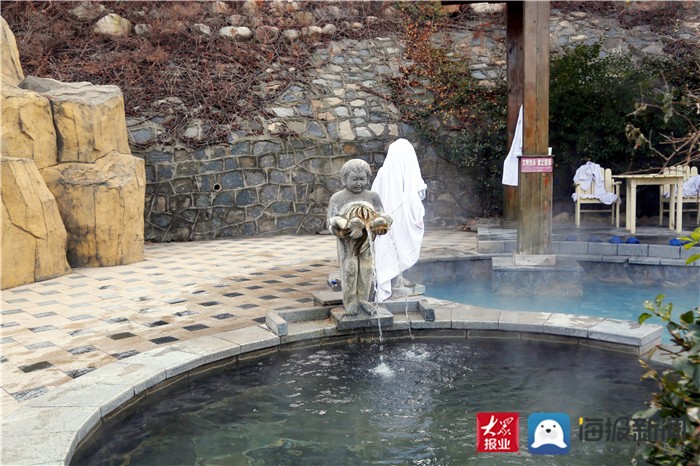 冬季泰山温泉城,泰山温泉城森林氧吧