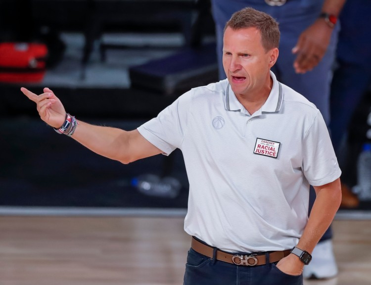 「键盘侠」奇才再胜篮网｜“若你接受不了铁龟就不配拥有神龟！”