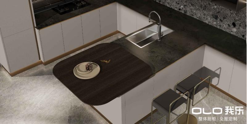 我乐橱柜的风格,我乐新中式整体橱柜