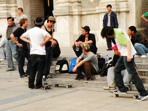 中国滑板氛围,中国滑板完整版