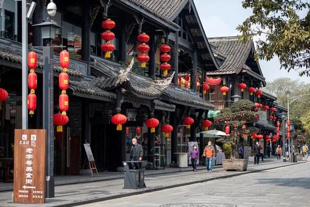 成都文殊坊非遗市集,成都文殊坊汉服特色街