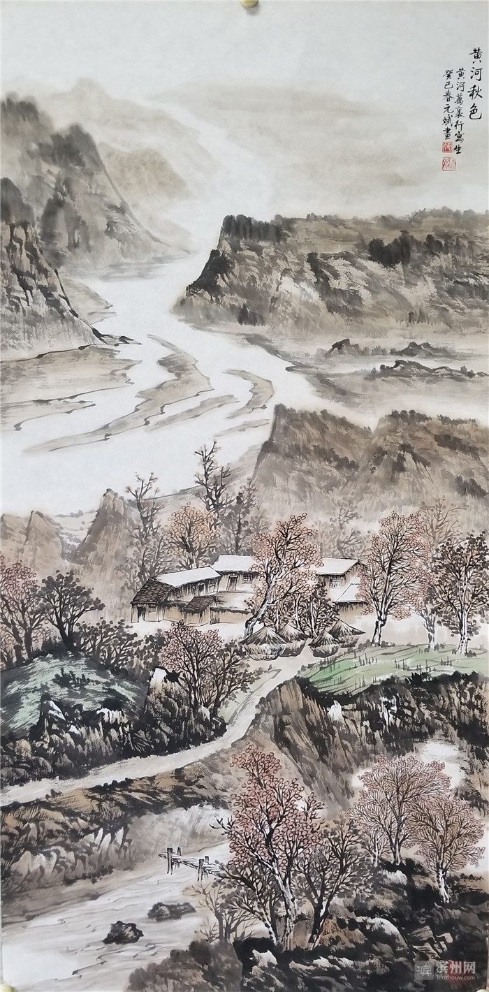 滨州书画家张元斌作品欣赏,滨州书画家作品