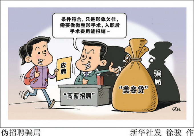 美容贷背后陷阱,美容消费陷阱需警惕