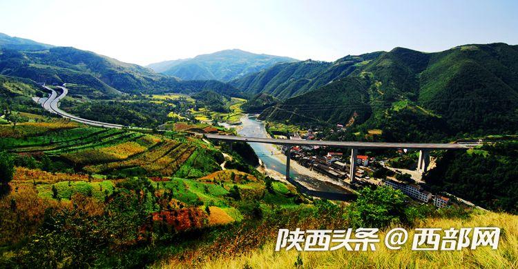 沿着高速看中国车子,陕西最美高速公路