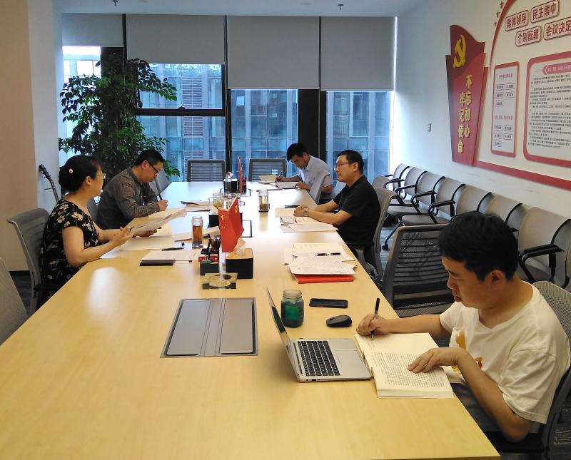 讲*党**史、话业务、谈观影、唱红歌云上贵州大数据集团这个支部集体学习有看点！