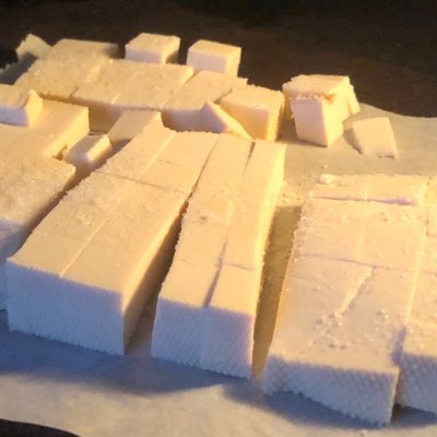 #2021趣味披萨组——芝香“食”趣#冬夜打工人的奶豆腐披萨