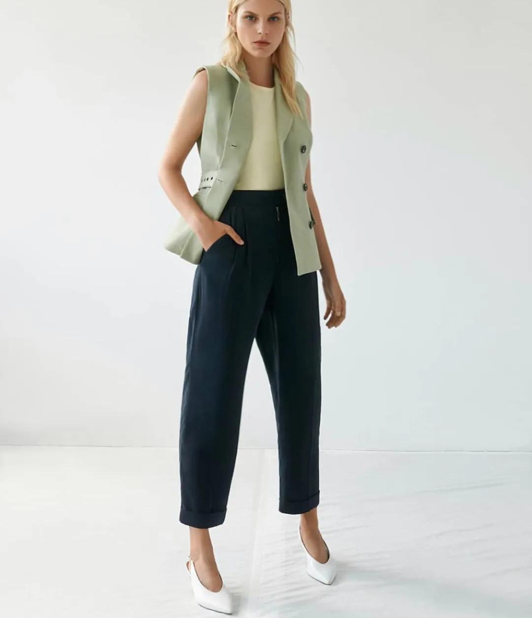 职场应该怎么穿不普通不老气,一套时髦又得体的职场造型