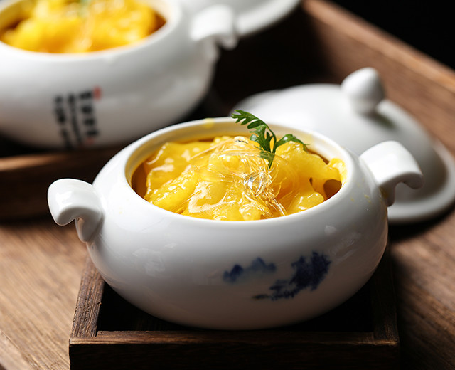 蟹粉牛筋花胶,蟹粉鱼肚的正宗做法