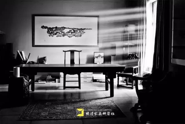古典家具现代空间书房,古典家具与现代空间书房