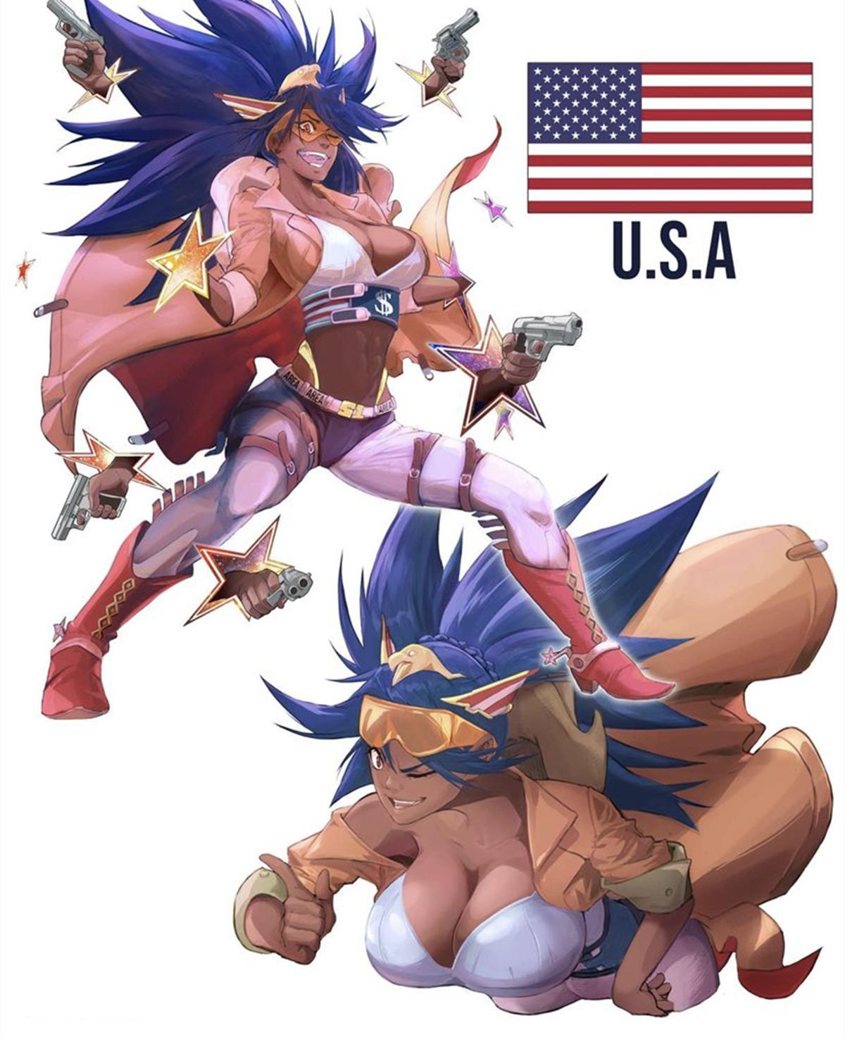 盘点国家被拟人化,国家拟人化盘点