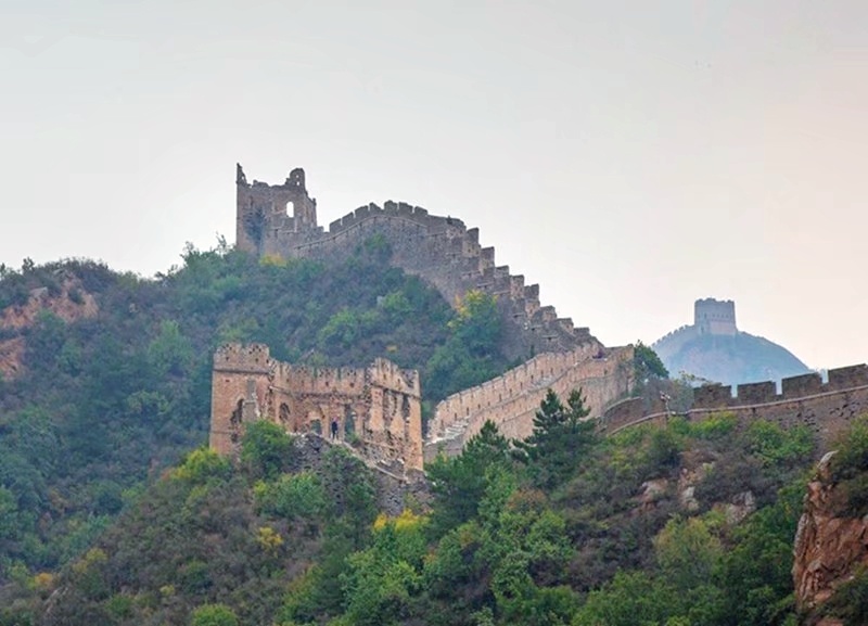 金山岭长城波澜壮阔,拍金山岭长城