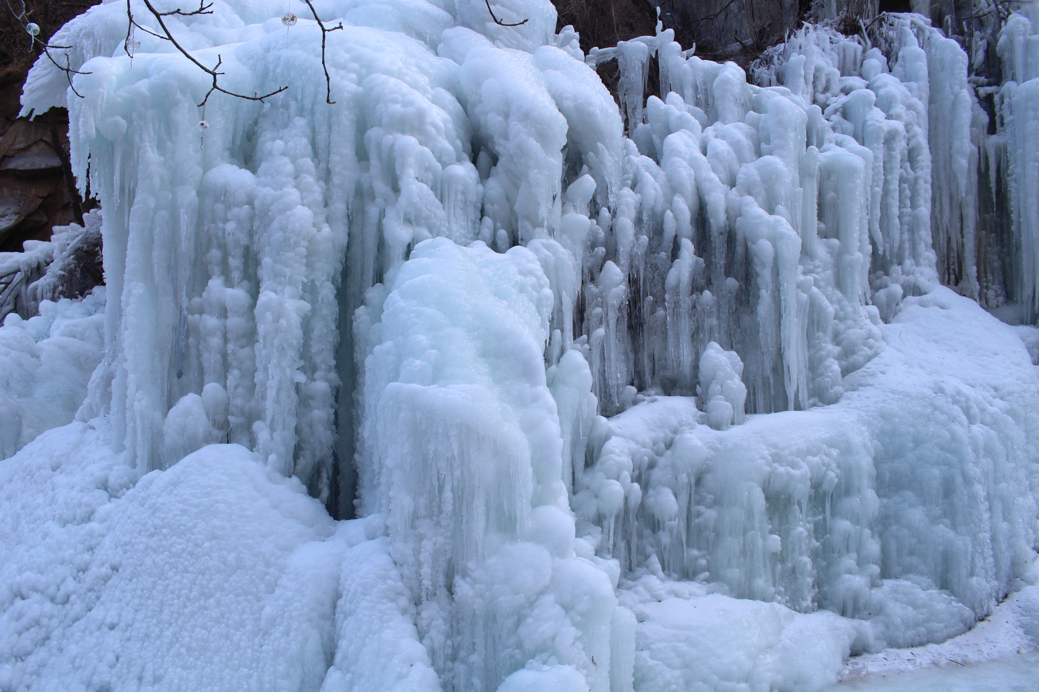 北京黑龙潭赏冰瀑,北京冰瀑攻略