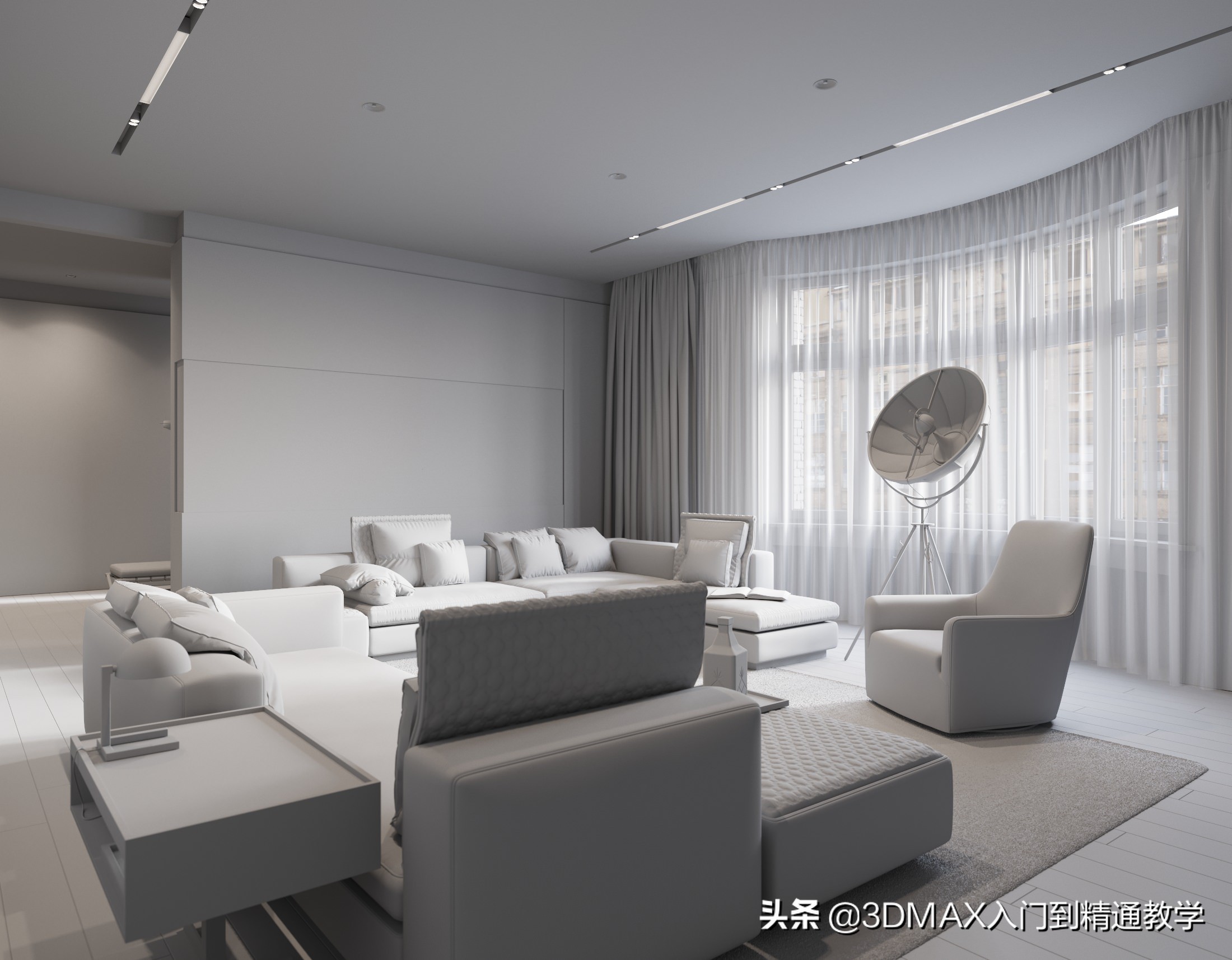 最牛的效果图是用什么制作的,30分钟做一套效果图