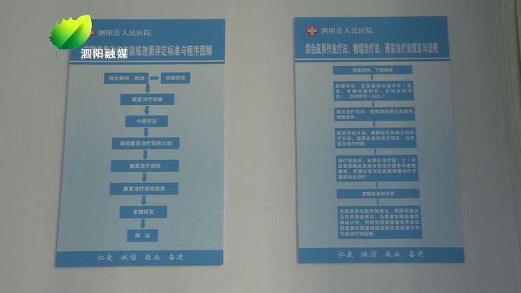 泗阳县人民医院康复治疗两个月脑梗患者重站立