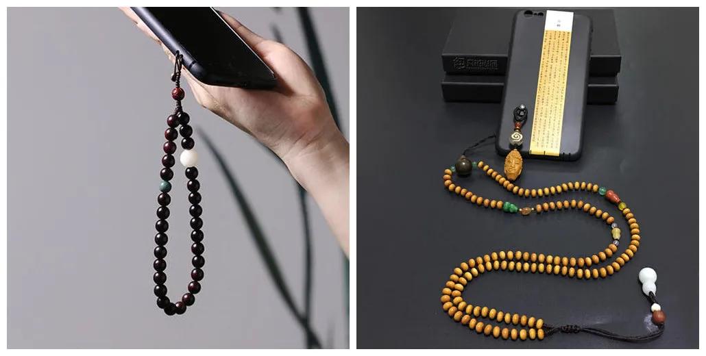 简单好看手机挂绳,好玩好看的纯手工中国风手机挂绳