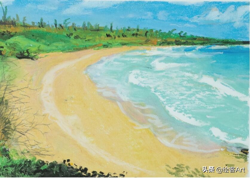 油画棒绘画基础介绍,可塑性强的油画棒跟儿童油画棒