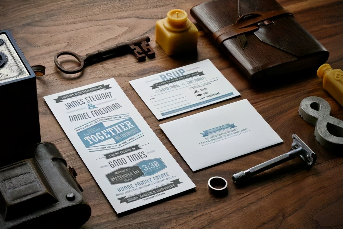 婚礼邀请函设计请柬制作,主题婚礼邀请函制作