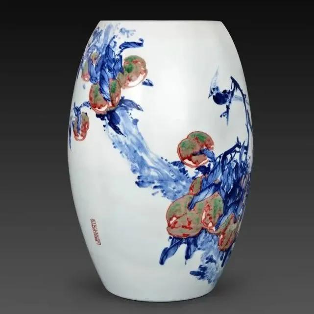 景德镇釉下彩全手工青花手绘,景德镇手绘釉下彩青花全手工