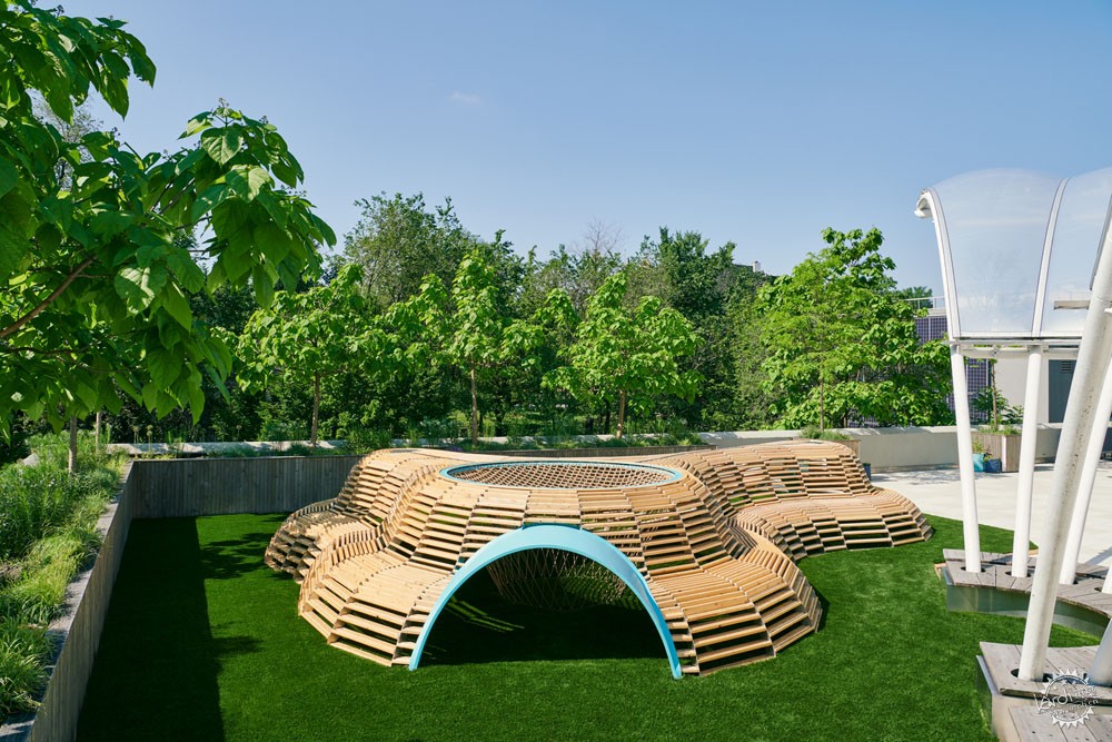 在鸟巢里攀爬，像鸟儿一样高飞丨NEST交互式游乐场