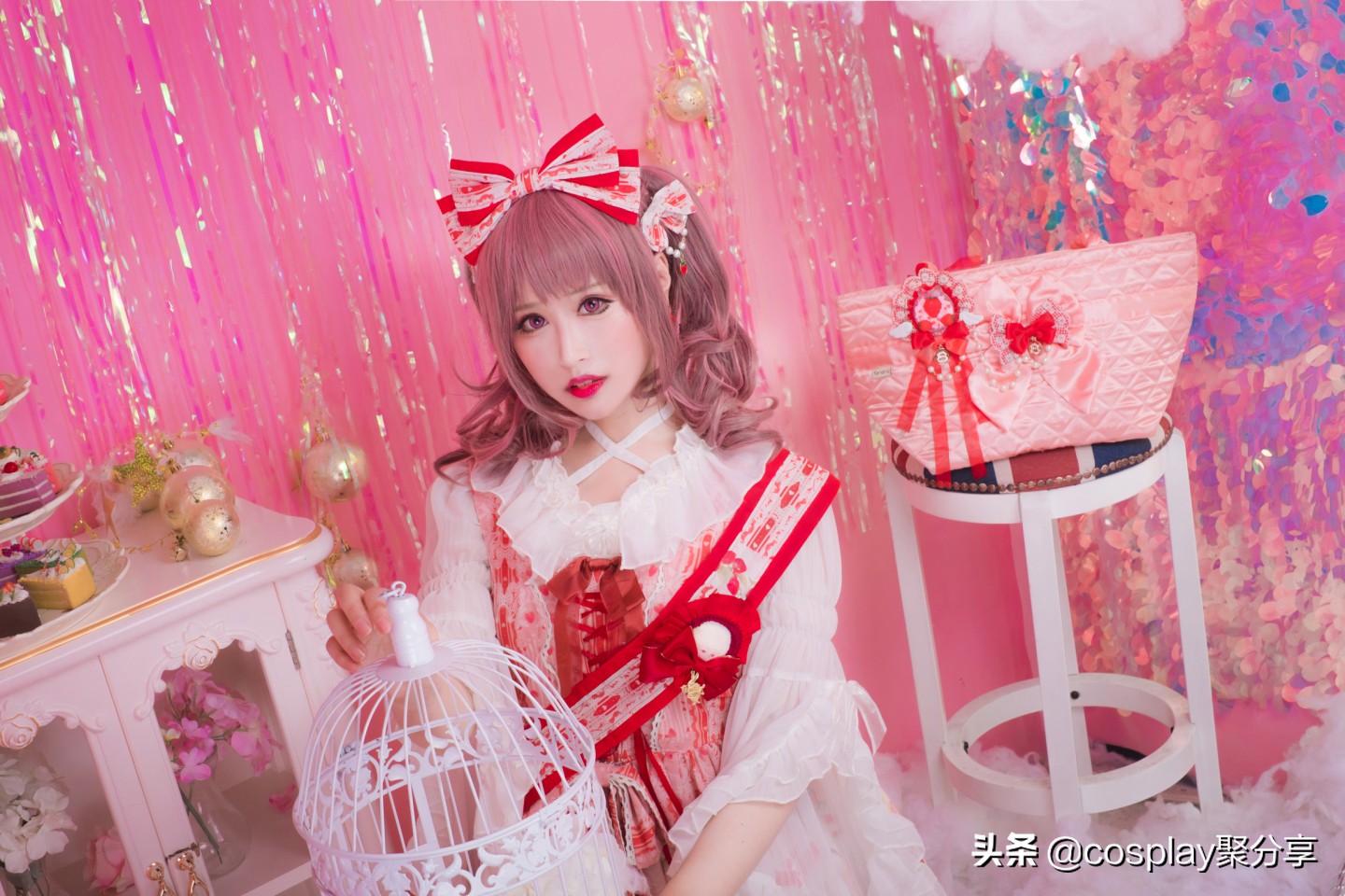 春季lolita紫色,lolita华丽夏季