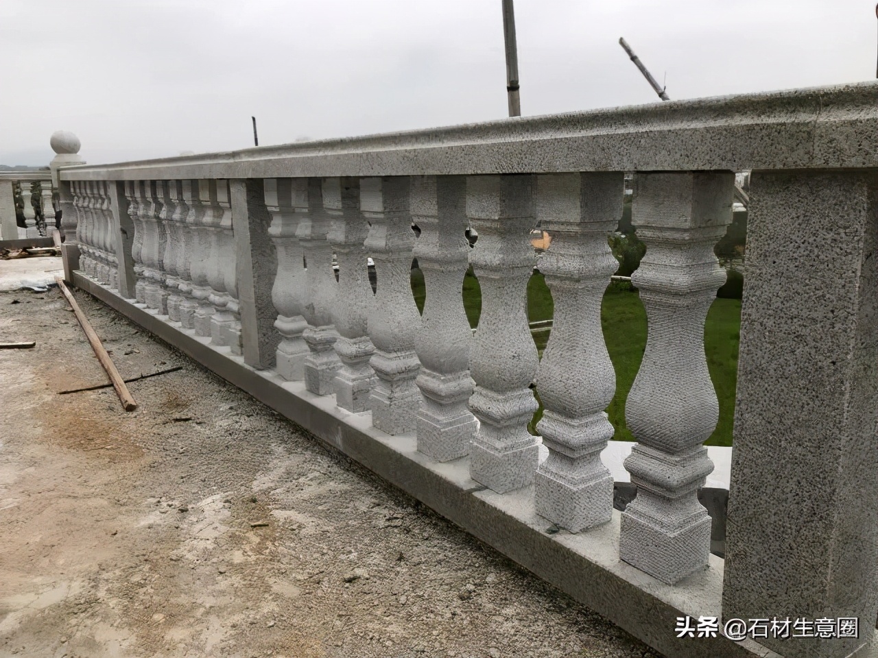 石材栏杆高档,天然石材栏杆样式