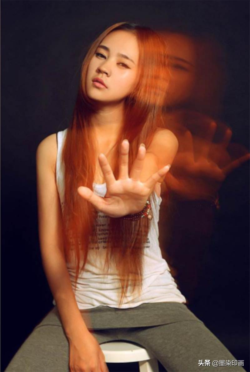 人像多重曝光实例拍摄讲解,光绘摄影拍人像可以用多重曝光吗