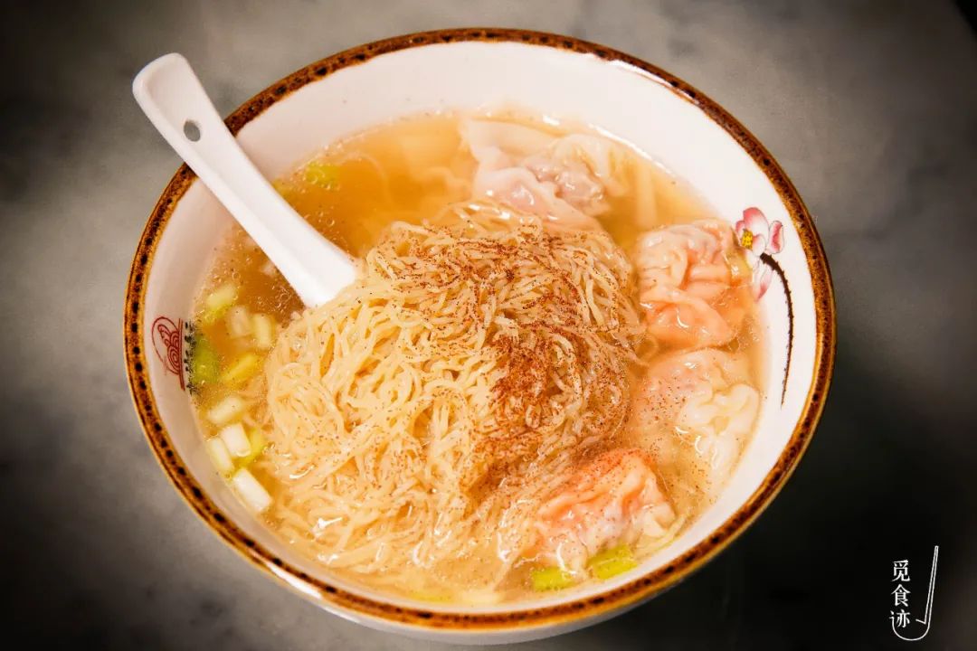 云吞面分享,这碗云吞面三十年如一日的味道