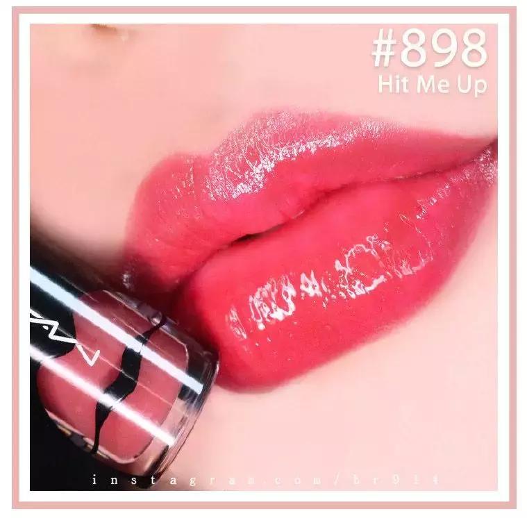 mac出过粉色头唇釉吗,mac新出了916色号吗