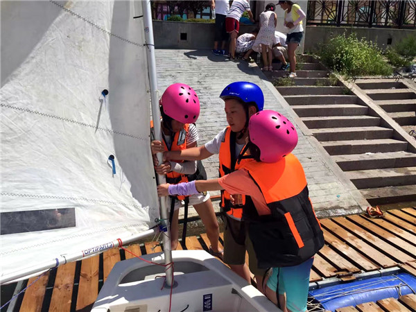青岛银海帆船夏令营第五天,青岛暑期帆船夏令营在哪