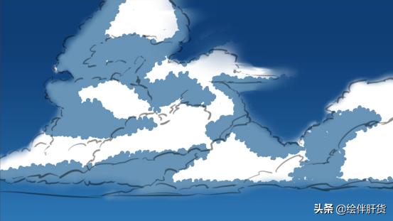 教你各种画云的正确和错误画法,怎么画云彩才好看