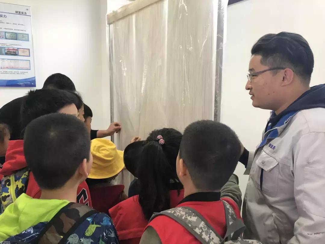 污水处理厂小记者,污水处理厂小朋友参观讲解
