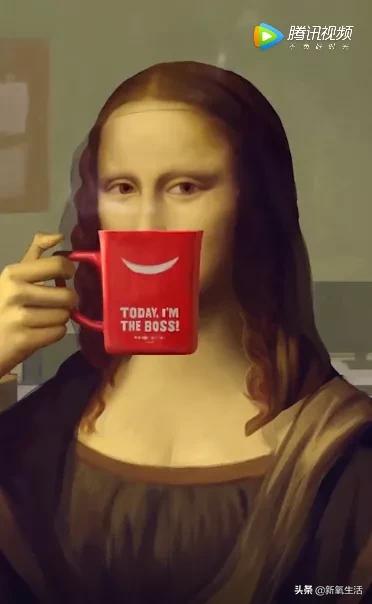 世界名画广告大全,名画广告