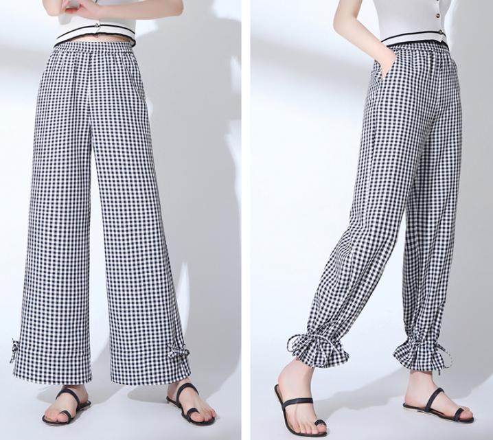 裤腰不对称款式的裤子,左右不对称的裤子