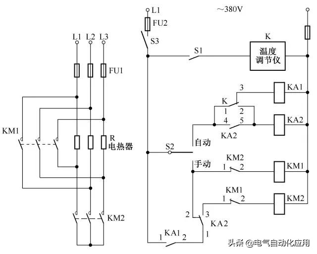 常用电气控制电路图设计方法,电气自动控制电路图