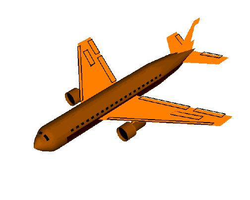 3d立体飞机飞行过程图解,飞机是怎么飞行的3d原理动画