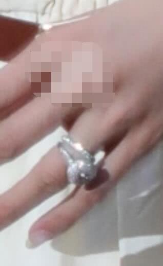林志玲同款钻戒图片,林志玲的婚戒多少钱