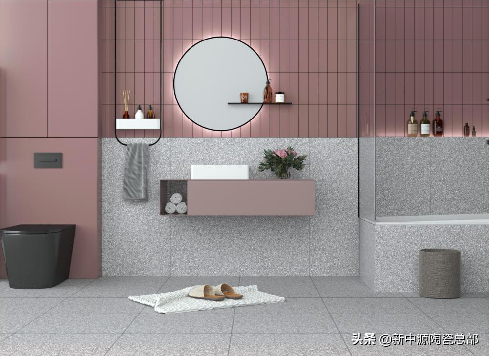 瓷砖中灰色和浅灰色哪个更显高级,灰色瓷砖和什么颜色撞色好看