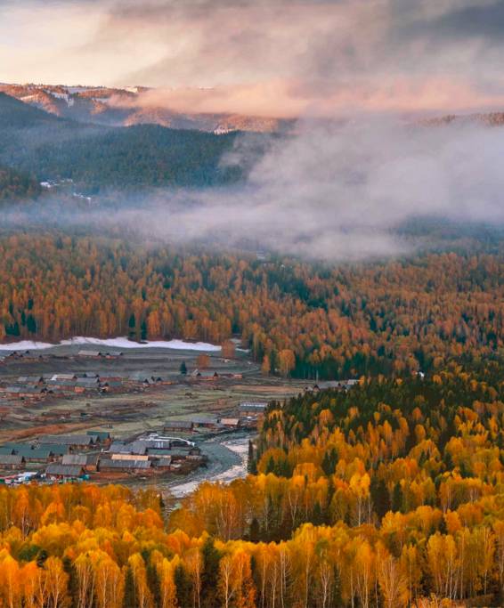 阿勒泰秋天有多美,秋天的新疆阿勒泰太美