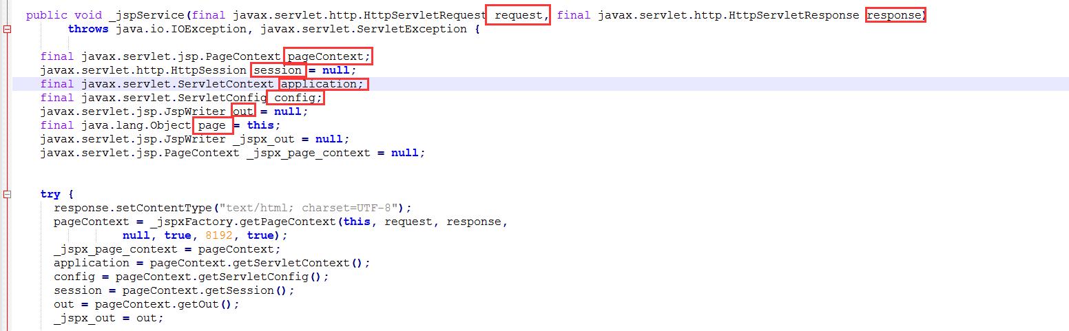 深入学习JavaWeb,五:JSP详解,四大作用域九大内置对象等