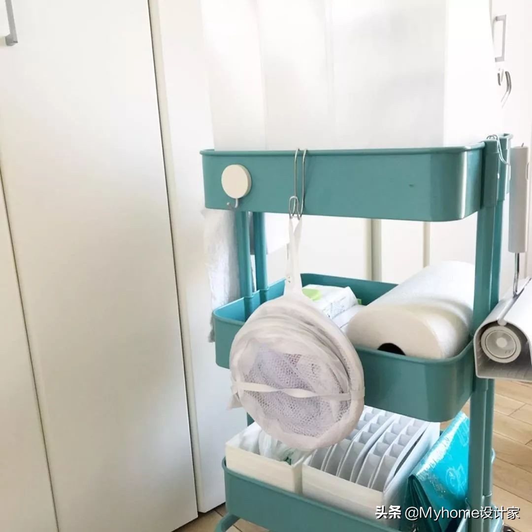 太变态了！1㎡洗衣房都能榨出5倍收纳，不愧是日本主妇